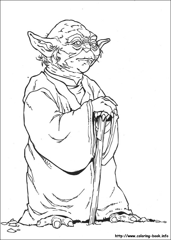 Star Wars coloring picture